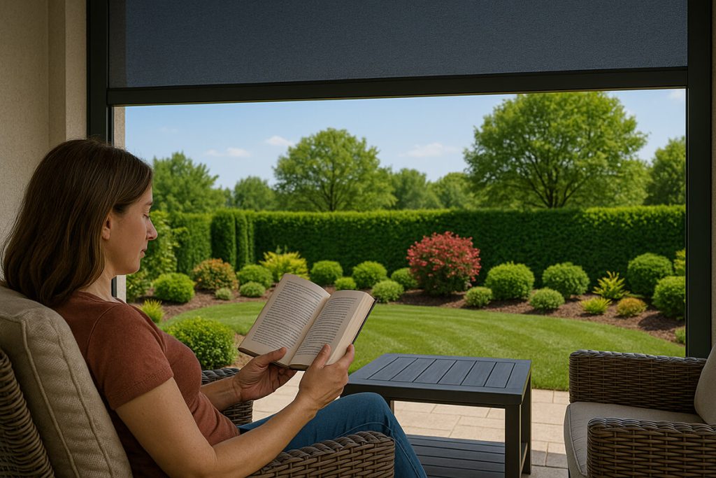 enjoy the view-Dallas outdoor shades